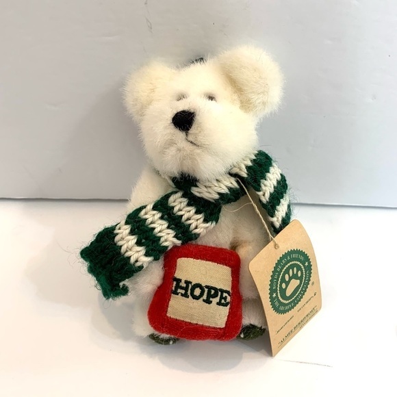 Boyds Bear Almee Berrifrost Ornament Plush Stuffed Animal 5.5" Style #56202 - Picture 2 of 6